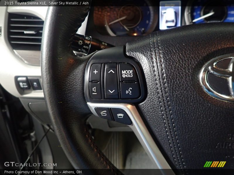 Silver Sky Metallic / Ash 2015 Toyota Sienna XLE