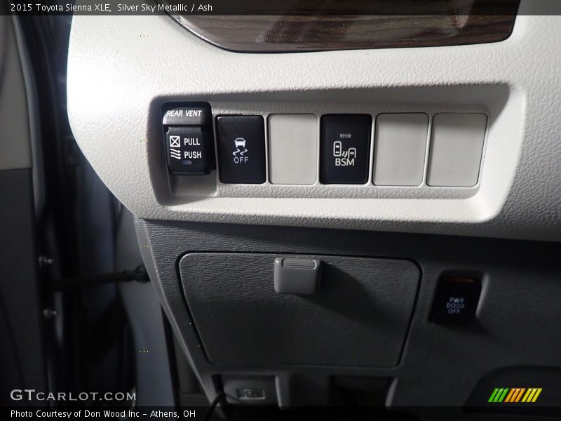 Silver Sky Metallic / Ash 2015 Toyota Sienna XLE