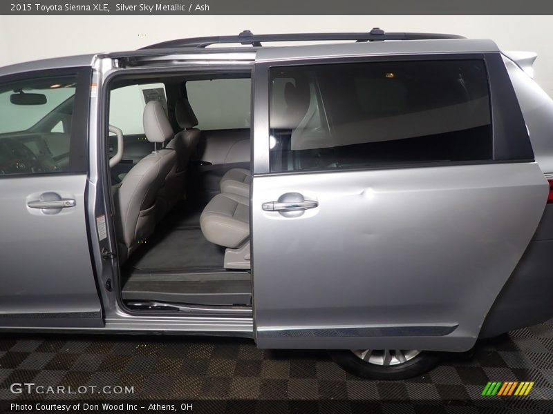 Silver Sky Metallic / Ash 2015 Toyota Sienna XLE