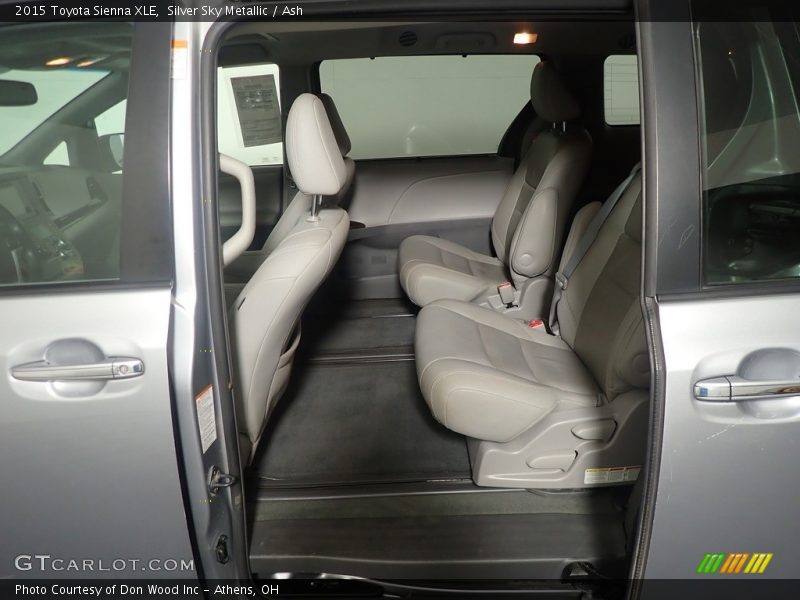 Silver Sky Metallic / Ash 2015 Toyota Sienna XLE