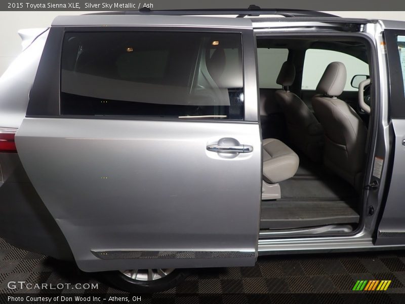 Silver Sky Metallic / Ash 2015 Toyota Sienna XLE