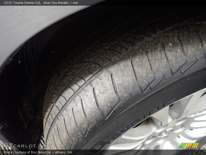Silver Sky Metallic / Ash 2015 Toyota Sienna XLE