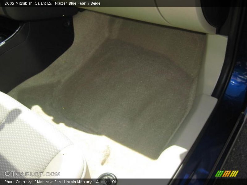 Maizen Blue Pearl / Beige 2009 Mitsubishi Galant ES