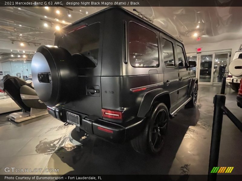 designo Night Black Magno (Matte) / Black 2021 Mercedes-Benz G 63 AMG