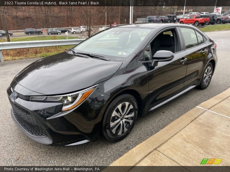 Front 3/4 View of 2022 Corolla LE Hybrid