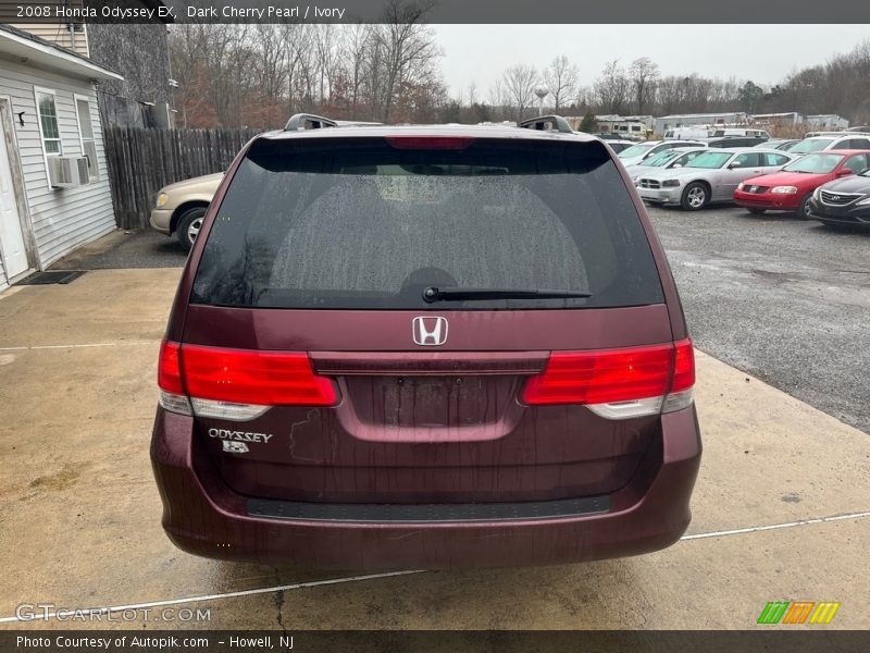 Dark Cherry Pearl / Ivory 2008 Honda Odyssey EX