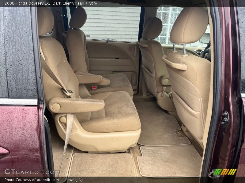 Dark Cherry Pearl / Ivory 2008 Honda Odyssey EX