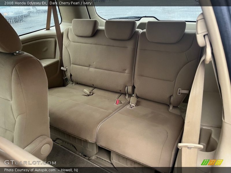 Dark Cherry Pearl / Ivory 2008 Honda Odyssey EX