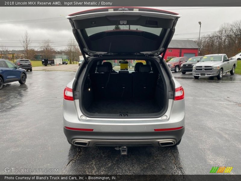 Ingot Silver Metallic / Ebony 2018 Lincoln MKX Reserve AWD