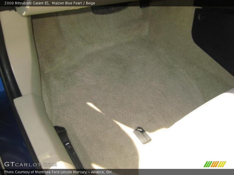 Maizen Blue Pearl / Beige 2009 Mitsubishi Galant ES
