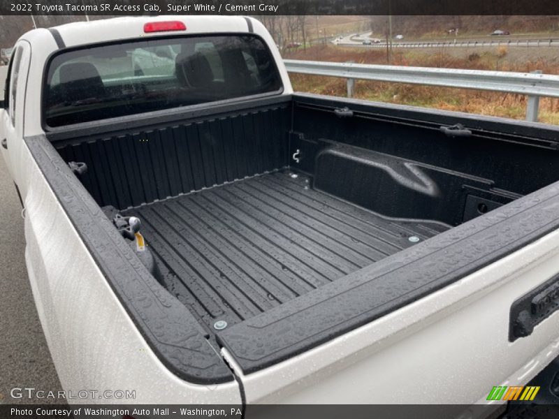 Super White / Cement Gray 2022 Toyota Tacoma SR Access Cab