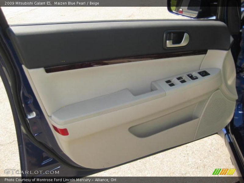 Maizen Blue Pearl / Beige 2009 Mitsubishi Galant ES