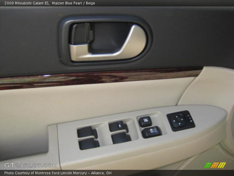 Maizen Blue Pearl / Beige 2009 Mitsubishi Galant ES