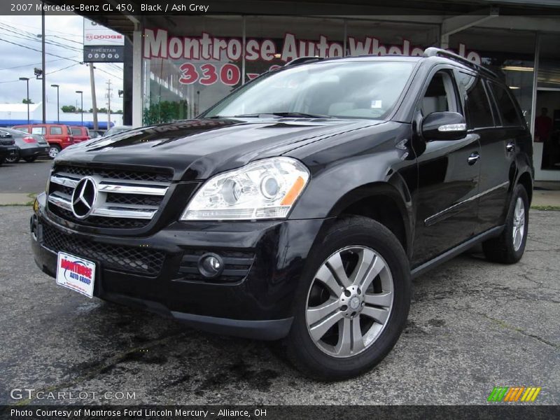 Black / Ash Grey 2007 Mercedes-Benz GL 450