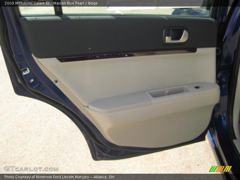 Maizen Blue Pearl / Beige 2009 Mitsubishi Galant ES