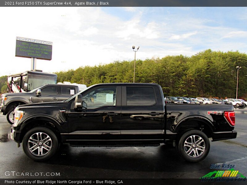 Agate Black / Black 2021 Ford F150 STX SuperCrew 4x4