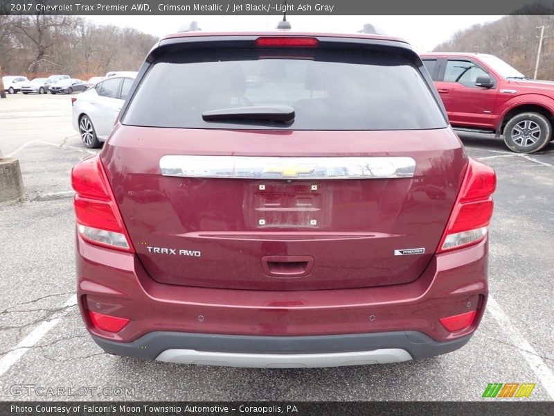 Crimson Metallic / Jet Black/­Light Ash Gray 2017 Chevrolet Trax Premier AWD