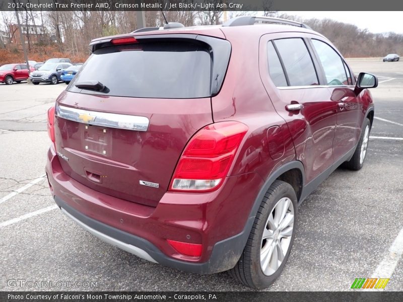 Crimson Metallic / Jet Black/­Light Ash Gray 2017 Chevrolet Trax Premier AWD
