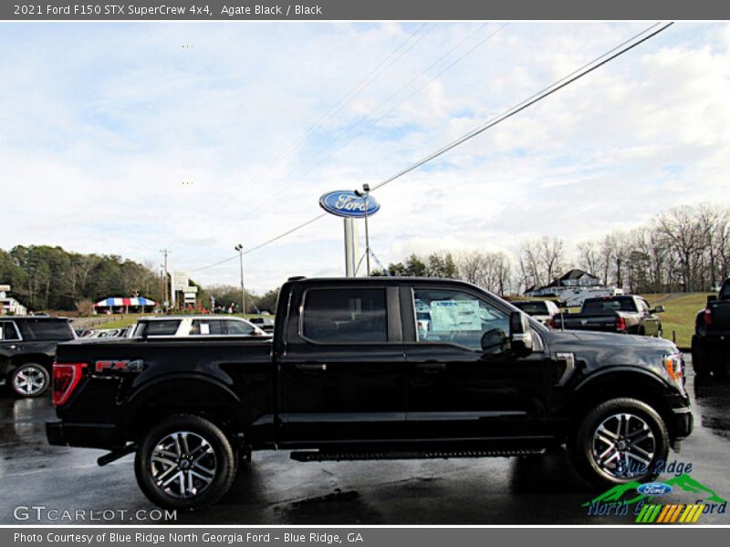 Agate Black / Black 2021 Ford F150 STX SuperCrew 4x4