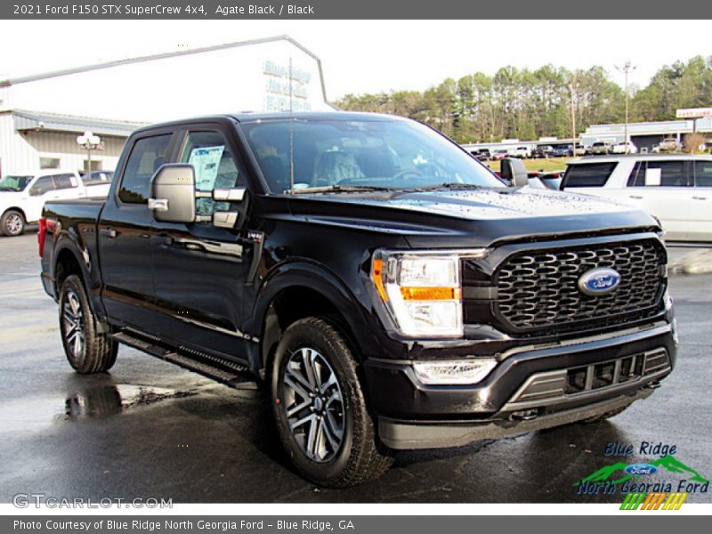 Agate Black / Black 2021 Ford F150 STX SuperCrew 4x4