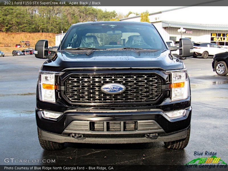 Agate Black / Black 2021 Ford F150 STX SuperCrew 4x4