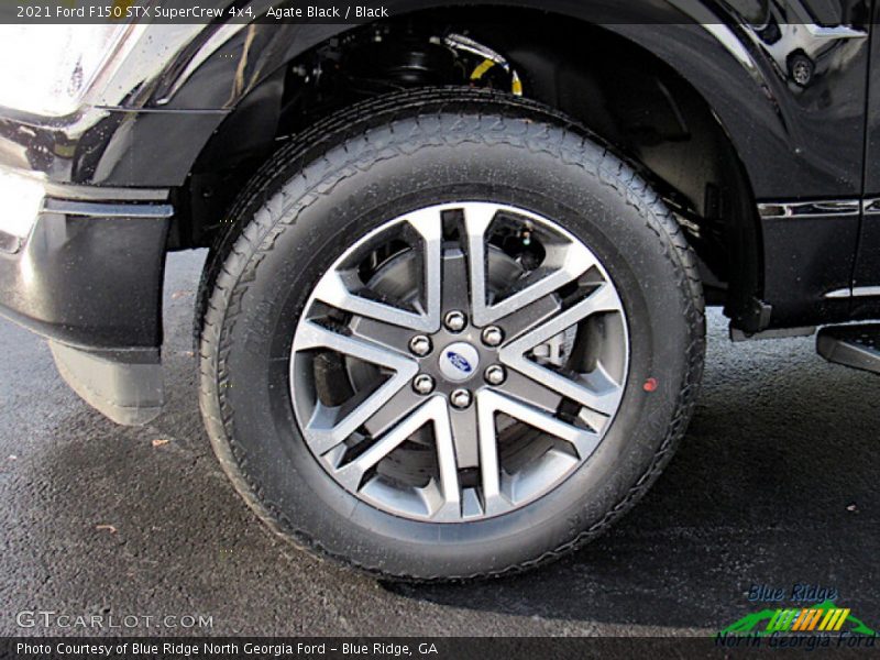 Agate Black / Black 2021 Ford F150 STX SuperCrew 4x4