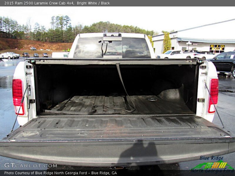 Bright White / Black 2015 Ram 2500 Laramie Crew Cab 4x4