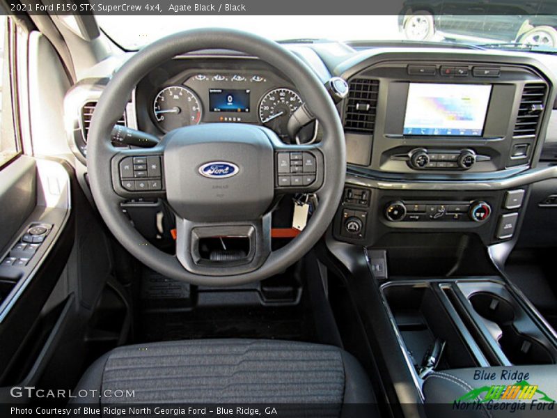 Agate Black / Black 2021 Ford F150 STX SuperCrew 4x4