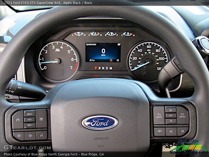 Agate Black / Black 2021 Ford F150 STX SuperCrew 4x4