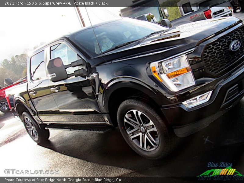 Agate Black / Black 2021 Ford F150 STX SuperCrew 4x4