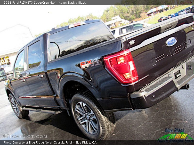 Agate Black / Black 2021 Ford F150 STX SuperCrew 4x4