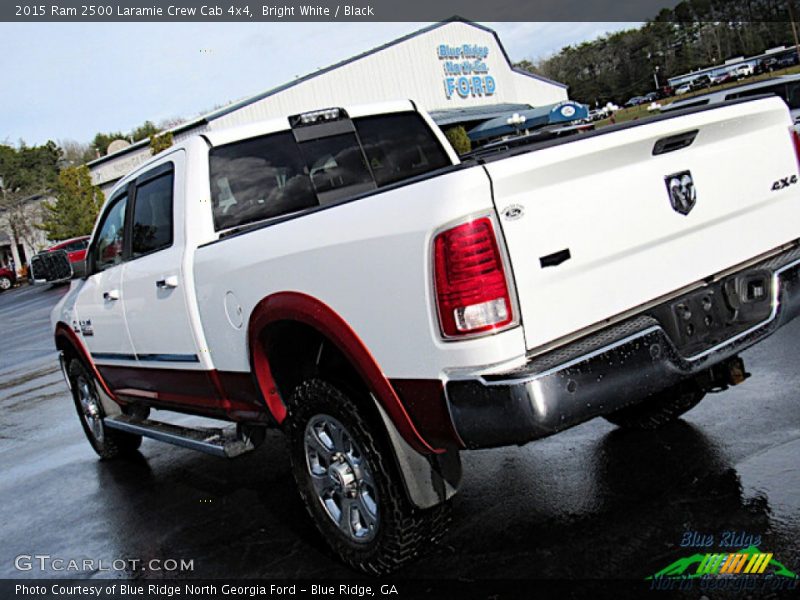 Bright White / Black 2015 Ram 2500 Laramie Crew Cab 4x4