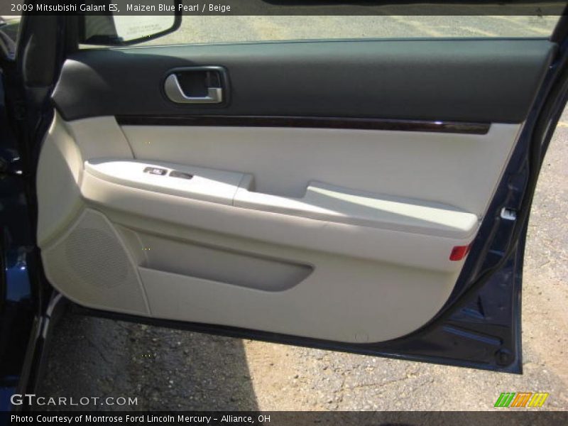 Maizen Blue Pearl / Beige 2009 Mitsubishi Galant ES
