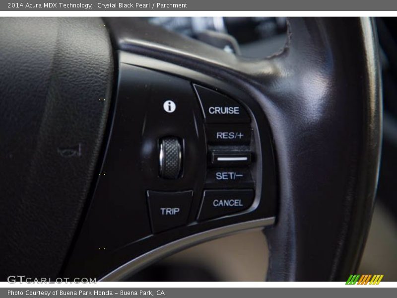 Crystal Black Pearl / Parchment 2014 Acura MDX Technology