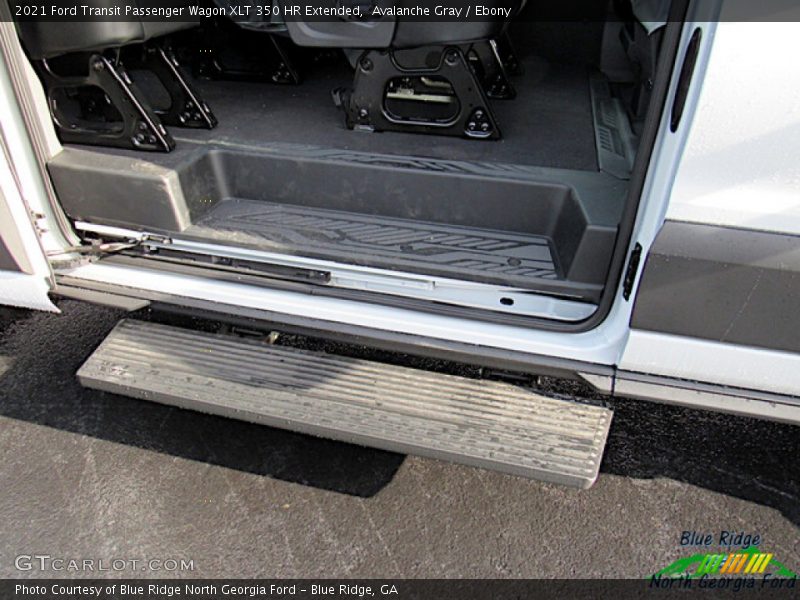 Avalanche Gray / Ebony 2021 Ford Transit Passenger Wagon XLT 350 HR Extended