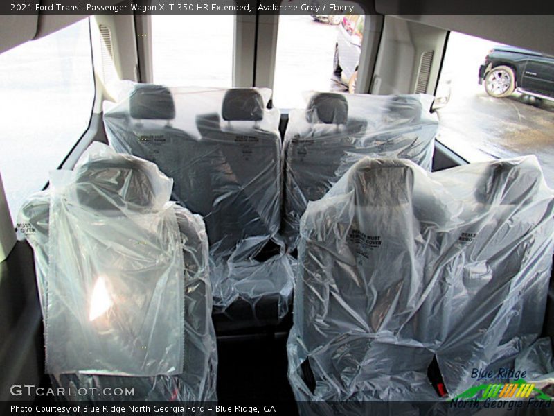 Avalanche Gray / Ebony 2021 Ford Transit Passenger Wagon XLT 350 HR Extended