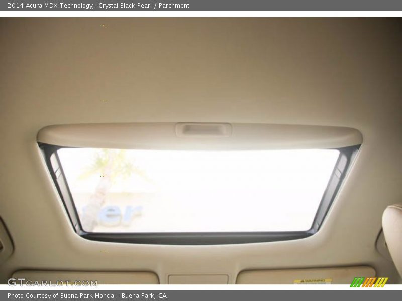 Crystal Black Pearl / Parchment 2014 Acura MDX Technology