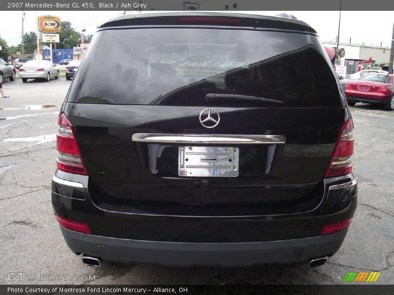 Black / Ash Grey 2007 Mercedes-Benz GL 450