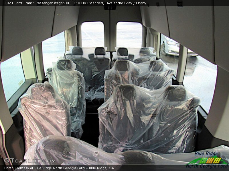 Avalanche Gray / Ebony 2021 Ford Transit Passenger Wagon XLT 350 HR Extended