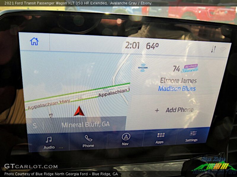 Avalanche Gray / Ebony 2021 Ford Transit Passenger Wagon XLT 350 HR Extended