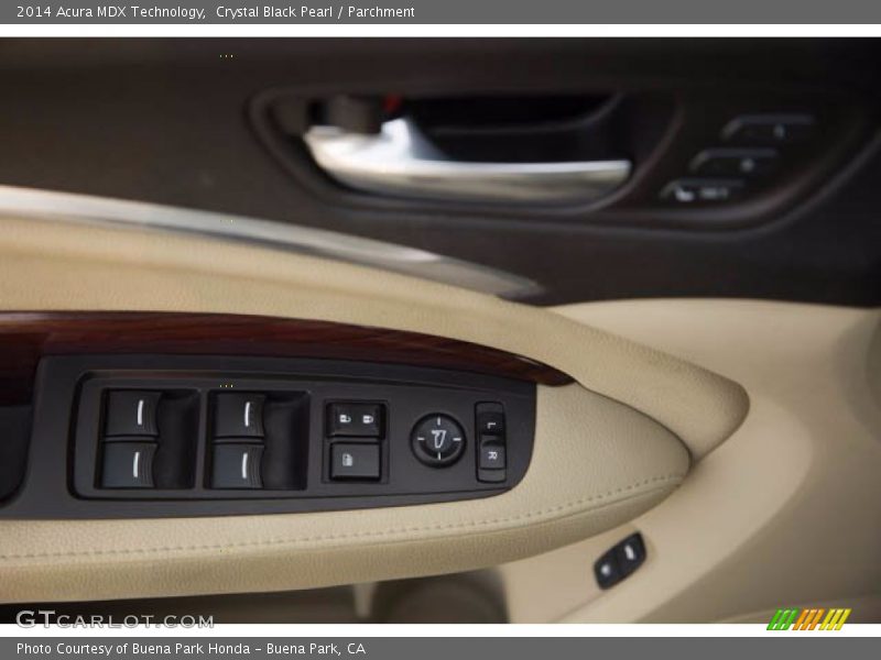 Crystal Black Pearl / Parchment 2014 Acura MDX Technology