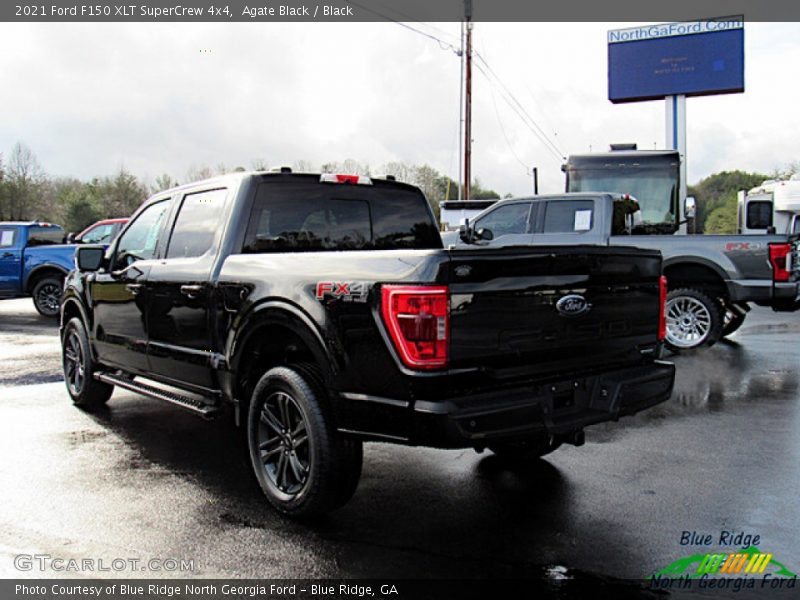 Agate Black / Black 2021 Ford F150 XLT SuperCrew 4x4