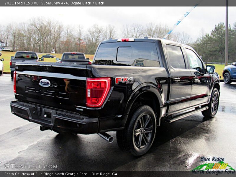 Agate Black / Black 2021 Ford F150 XLT SuperCrew 4x4