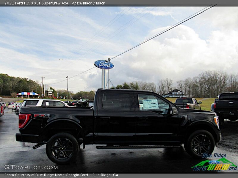 Agate Black / Black 2021 Ford F150 XLT SuperCrew 4x4