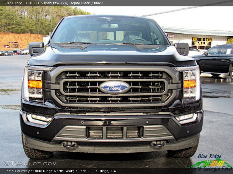 Agate Black / Black 2021 Ford F150 XLT SuperCrew 4x4