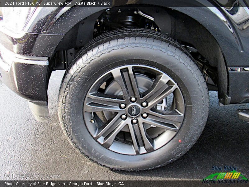 Agate Black / Black 2021 Ford F150 XLT SuperCrew 4x4
