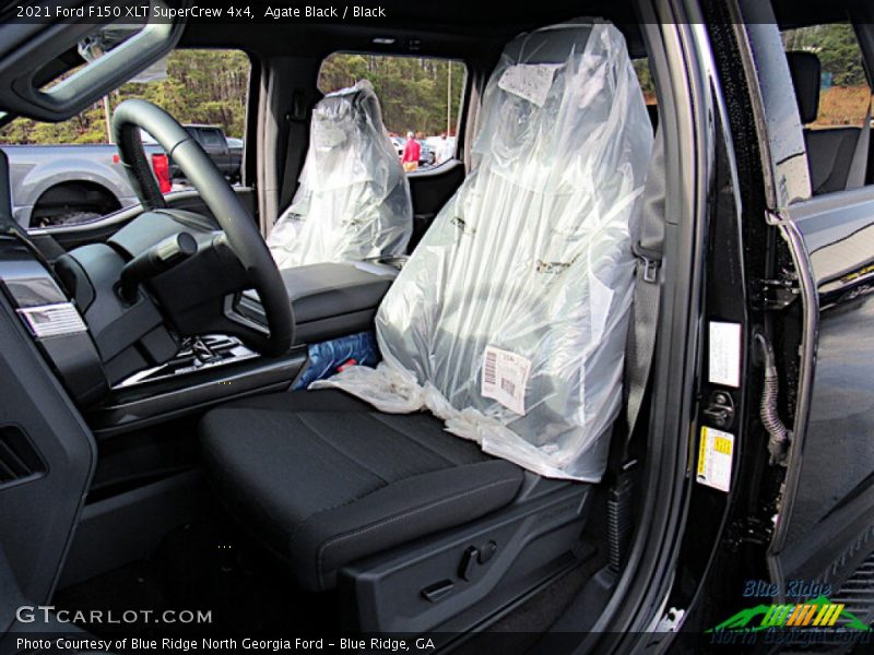 Agate Black / Black 2021 Ford F150 XLT SuperCrew 4x4