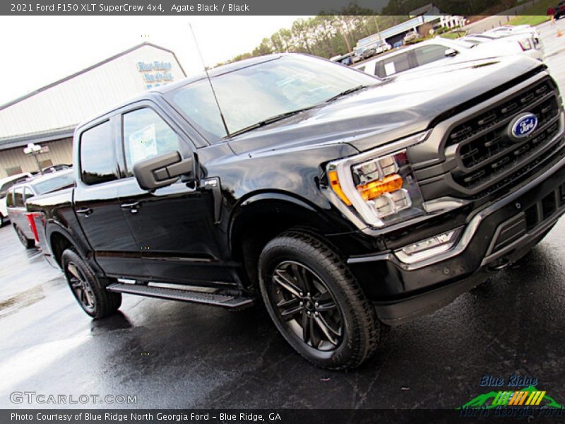 Agate Black / Black 2021 Ford F150 XLT SuperCrew 4x4