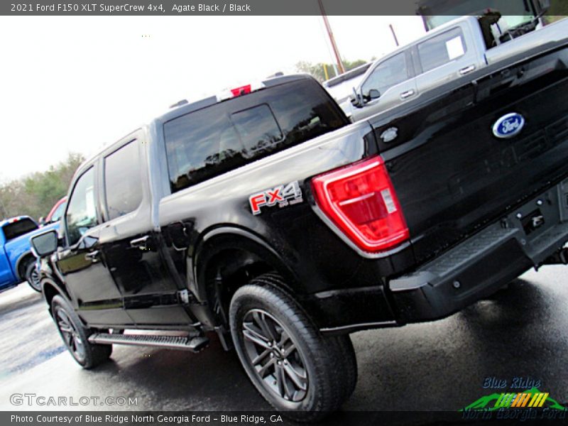 Agate Black / Black 2021 Ford F150 XLT SuperCrew 4x4
