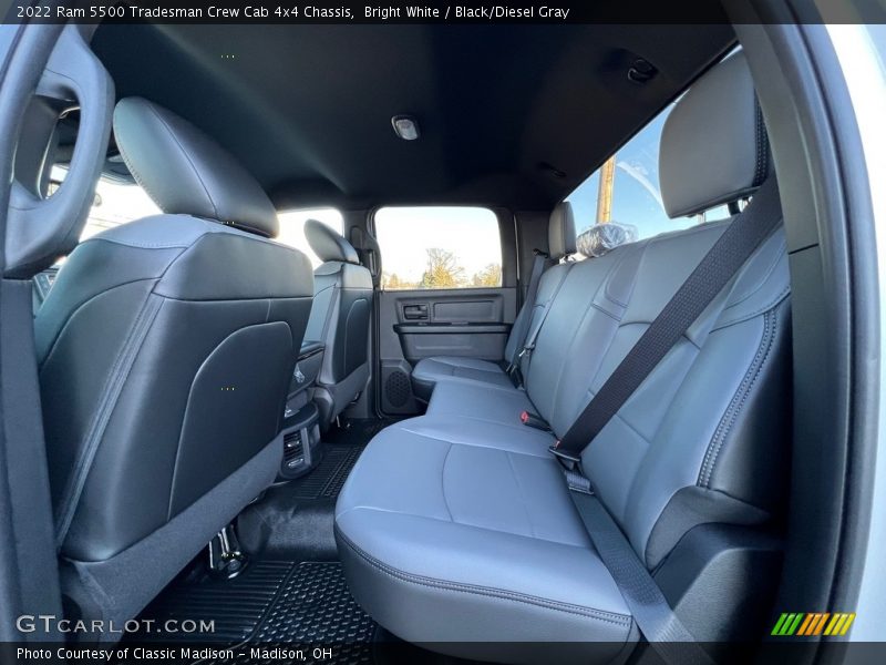 Bright White / Black/Diesel Gray 2022 Ram 5500 Tradesman Crew Cab 4x4 Chassis
